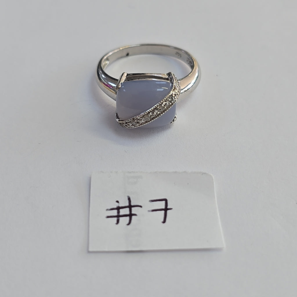 ANILLITO ORO BLANCO 14 K 4,20 GRMS (SEMINUEVO)