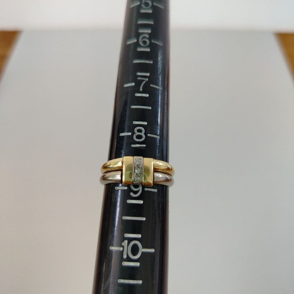 ANILLITO ORO, ORO BLANCO 14 K 6.4 GRMS (SEMINUEVO)