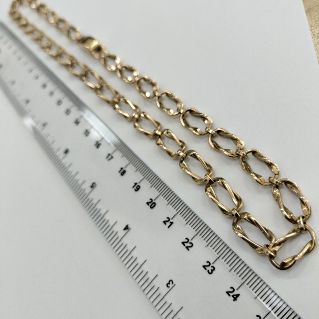 CADENA ORO 14 K 38.5 GRMS (SEMINUEVO)