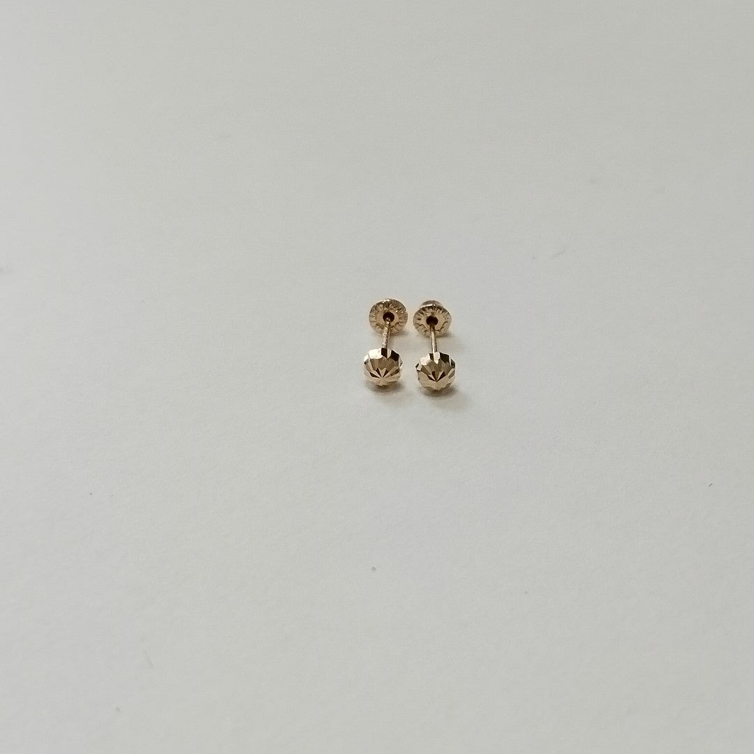 BROQUELES BROQUEL FIG HONGO 14K 0.17 GR (NUEVO)