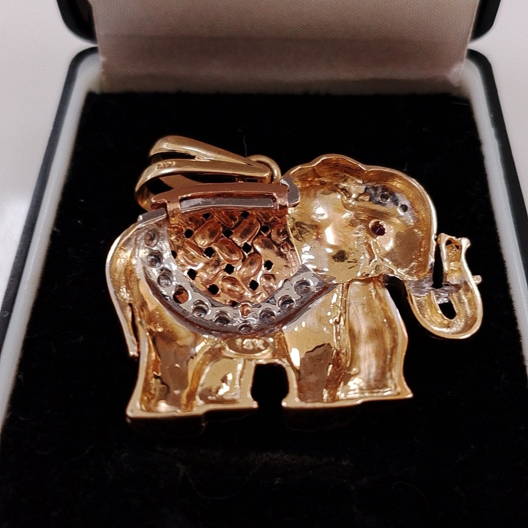 DIJE ORO,ORO COMBINADO 14 K 12,70 GRMS (SEMINUEVO)