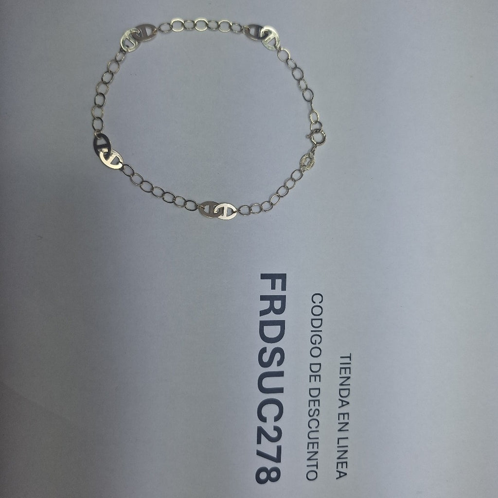PULSERA ESPECIAL 14K 18 CM 1.5 GR (NUEVO)