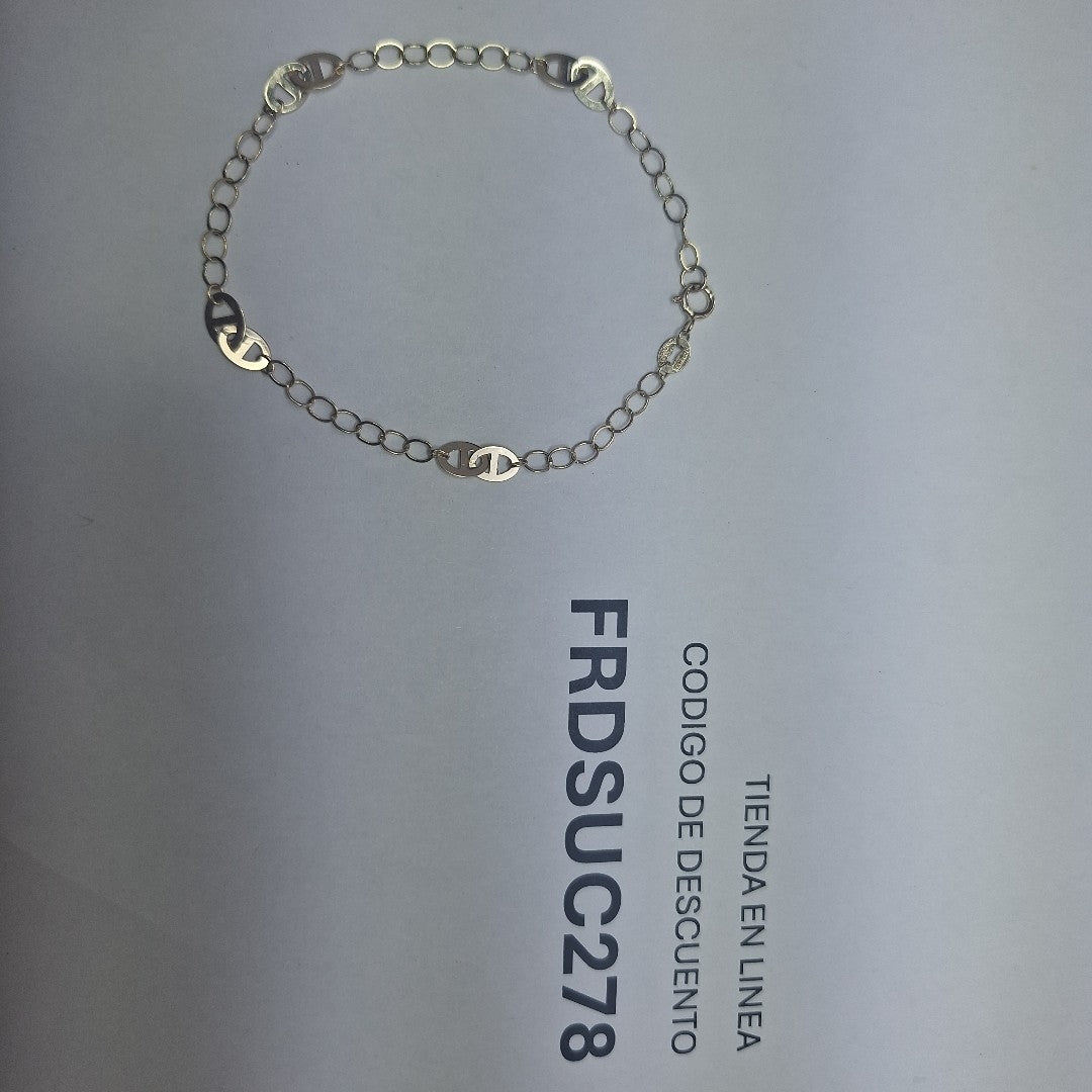 PULSERA ESPECIAL 14K 18 CM 1.5 GR (NUEVO)