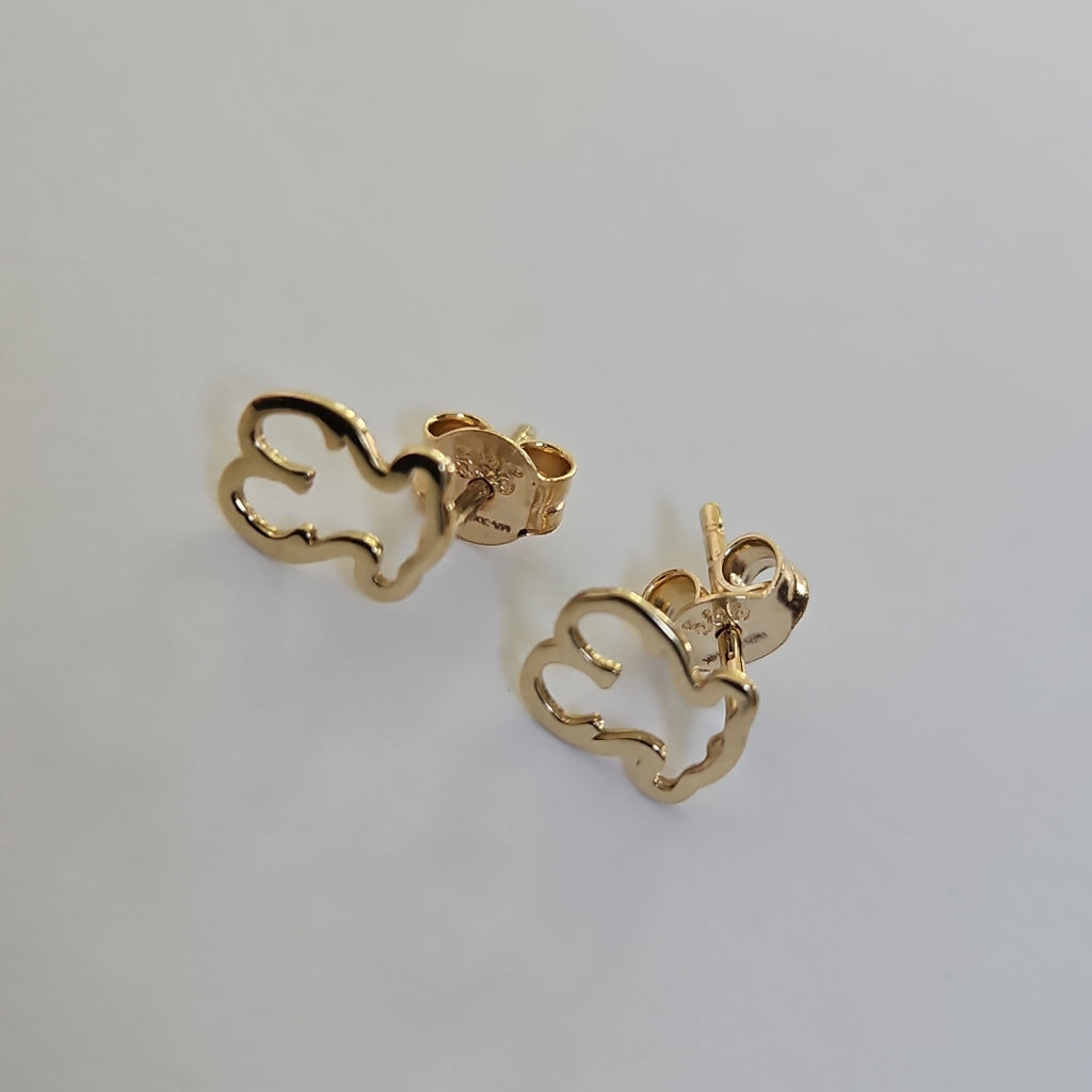 BROQUELES ORO 14K 0.8 (NUEVO)
