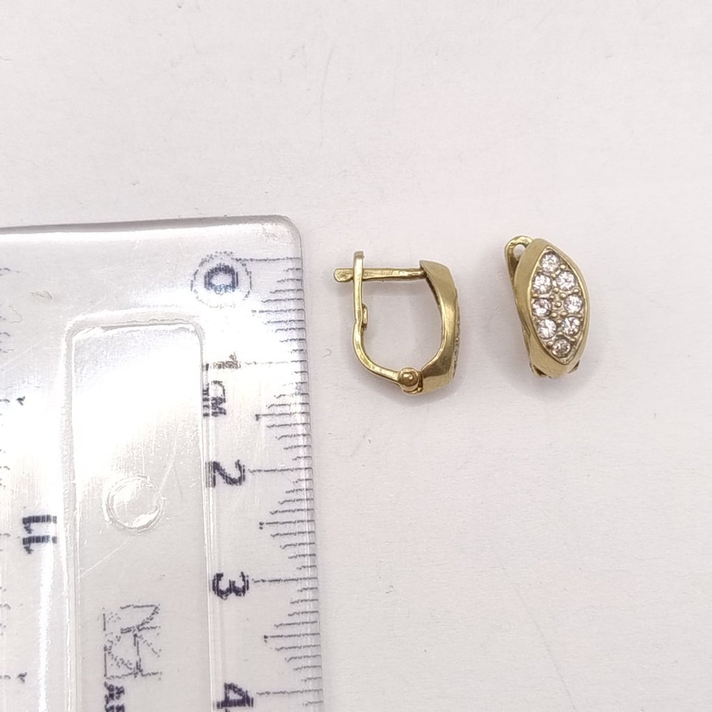 ARETES PAR ORO 10 K 2.7 GRMS (SEMINUEVO)