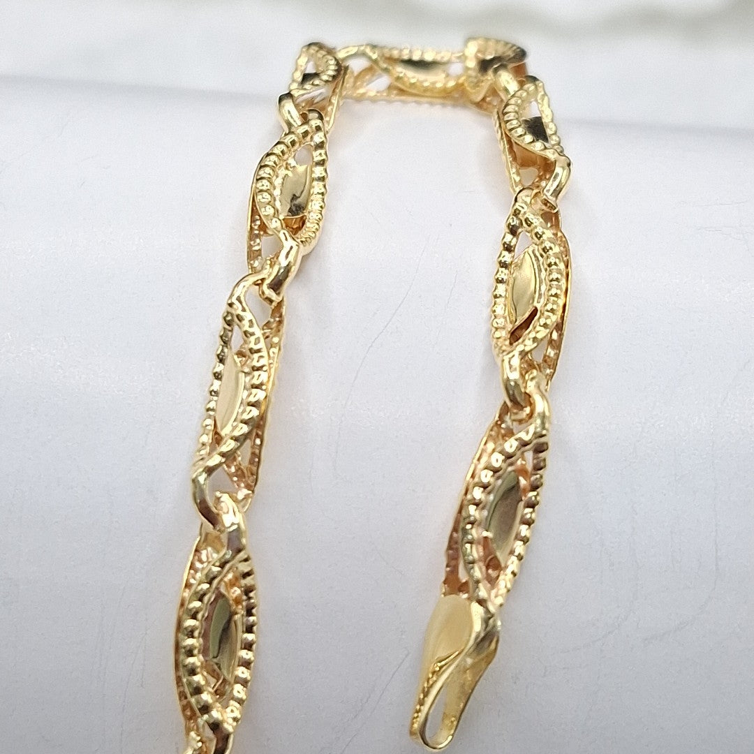 PULSERA ESPECIAL 10K 18 CM 4.4 GR (NUEVO)