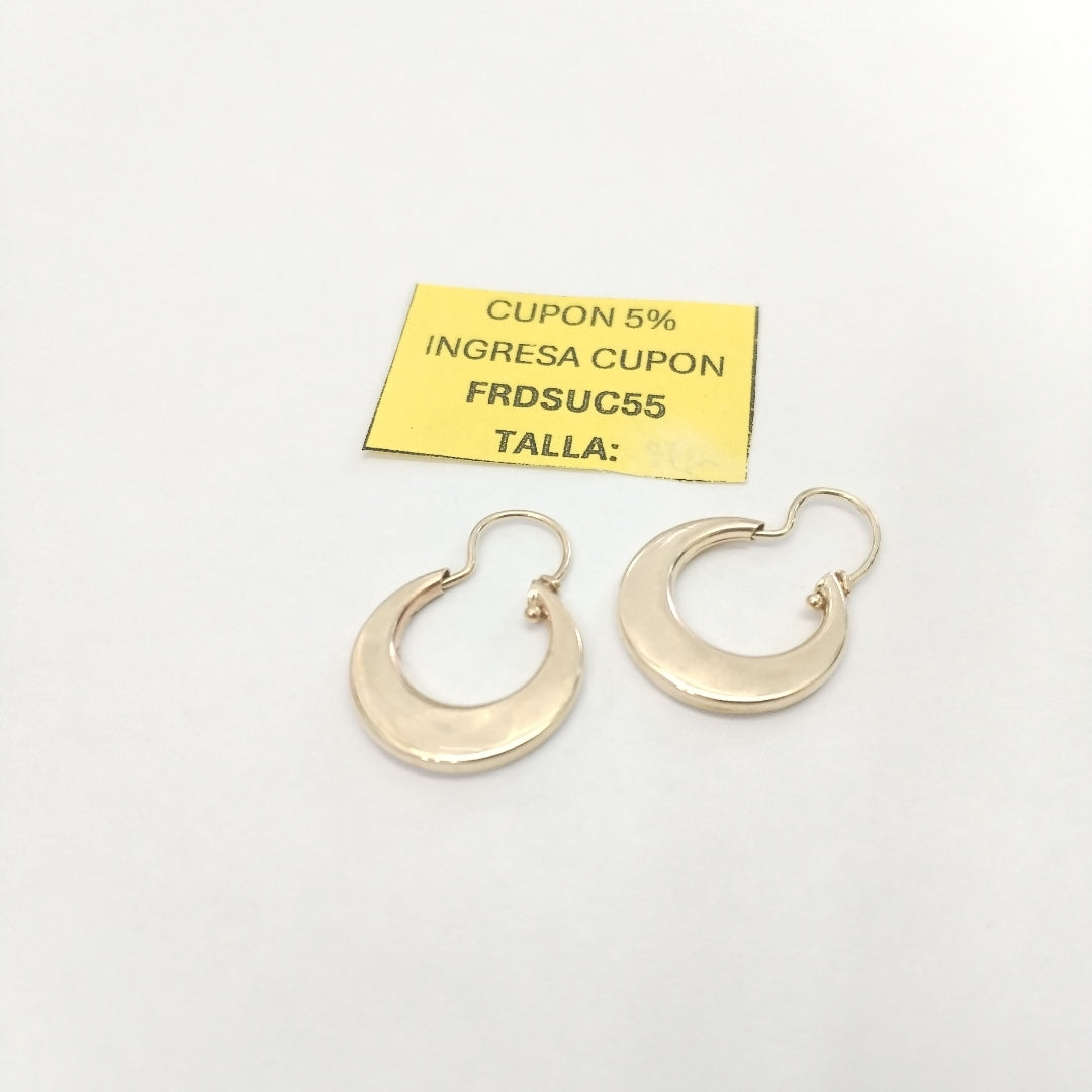 ARRACADAS PAR ORO 10 K 1,50 GRMS (SEMINUEVO)