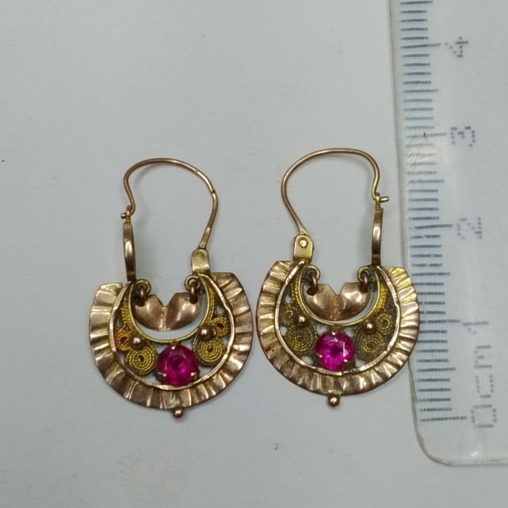 ARETES PAR ORO 8 K 2,50 GRMS (SEMINUEVO)