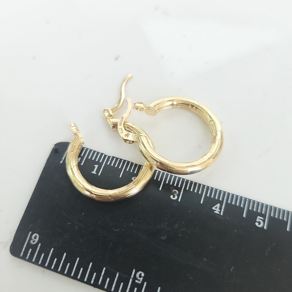 ARETES ARRACADAS 14K 2.8 GR (NUEVO)