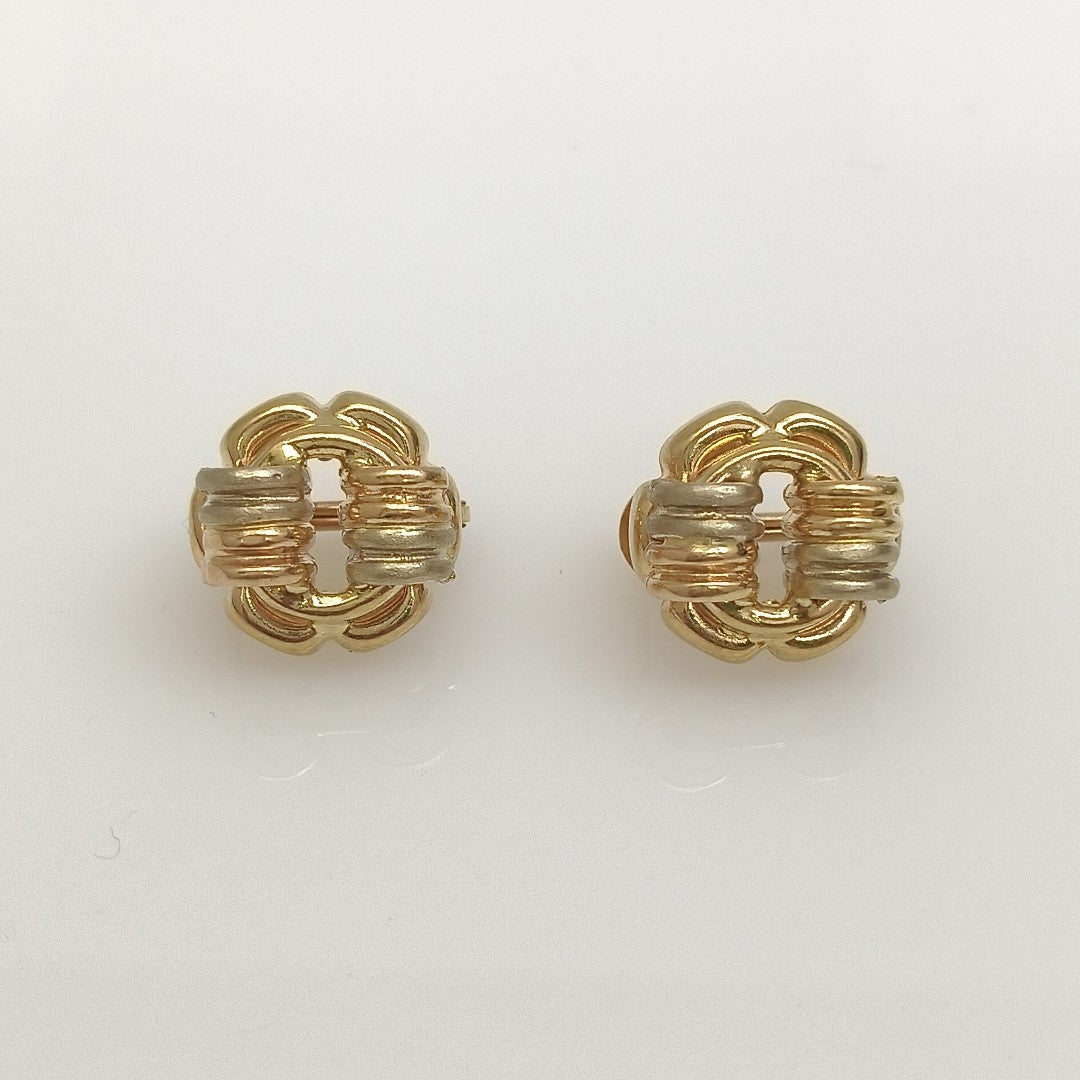 ARETES PAR ORO 10 K 6,40 GRMS (SEMINUEVO)