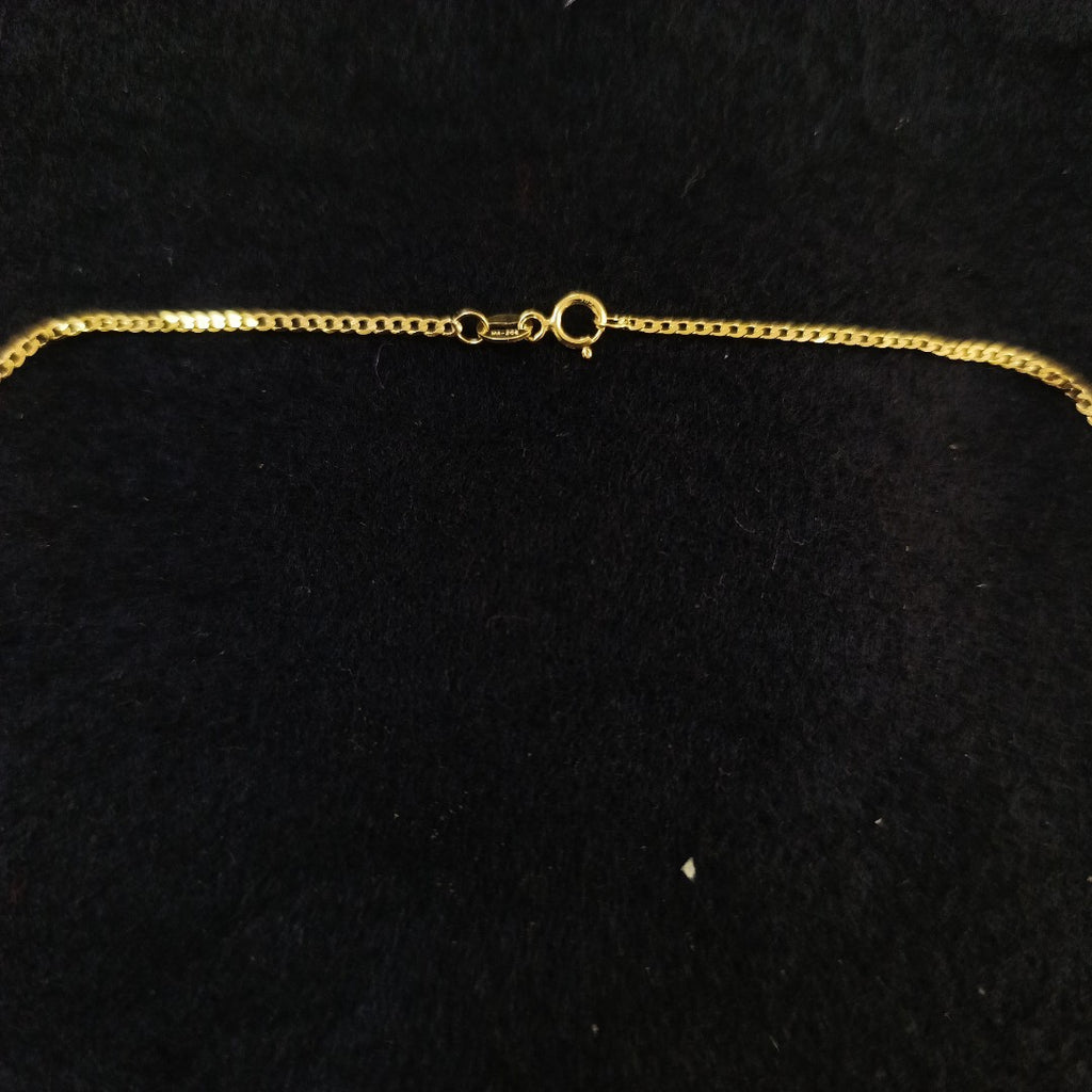 CADENAS BARBADA AMARILLA ORO 14K 2.2 (NUEVO)