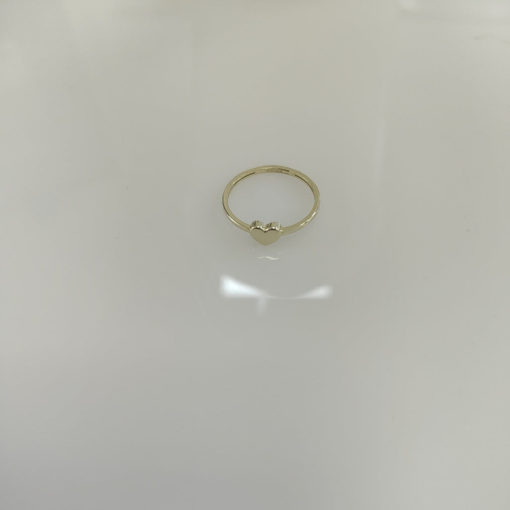 ANILLOS ANILLITO FIG CORAZON 10K TALLA 8 1.2 GR (NUEVO)