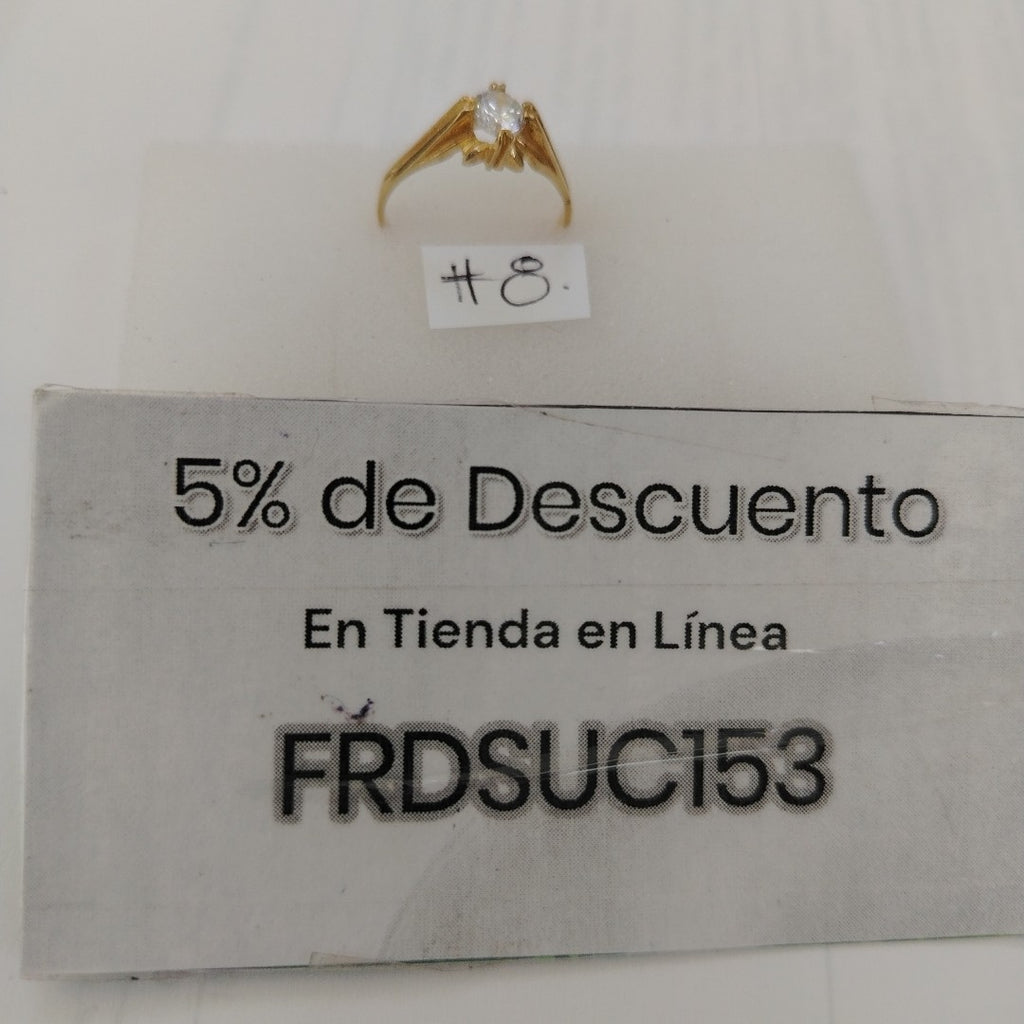 ANILLITO ORO 10 K 2 GRMS (SEMINUEVO)