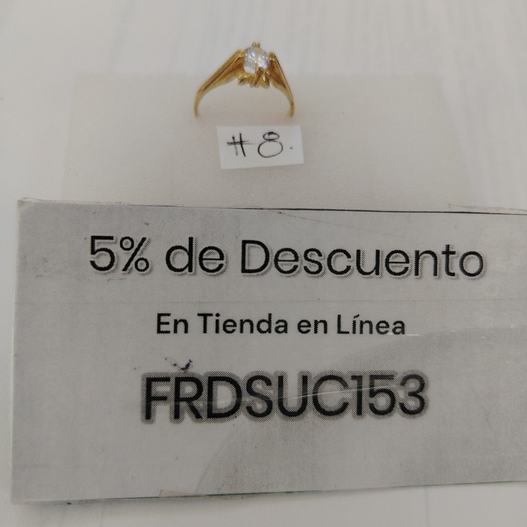 ANILLITO ORO 10 K 2 GRMS (SEMINUEVO)