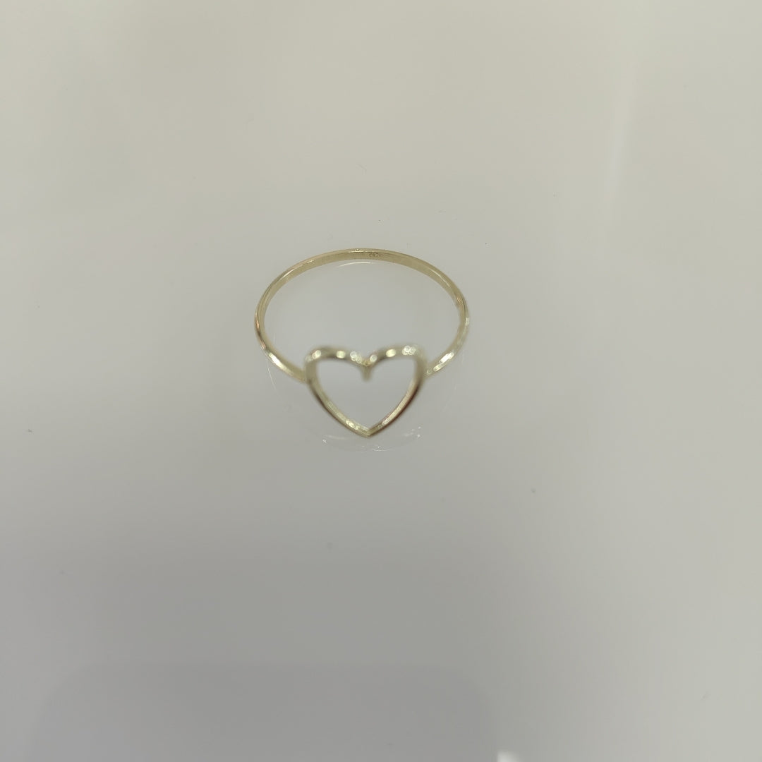 ANILLOS ANILLITO FIG CORAZON 10K TALLA 9 0.9 GR (NUEVO)