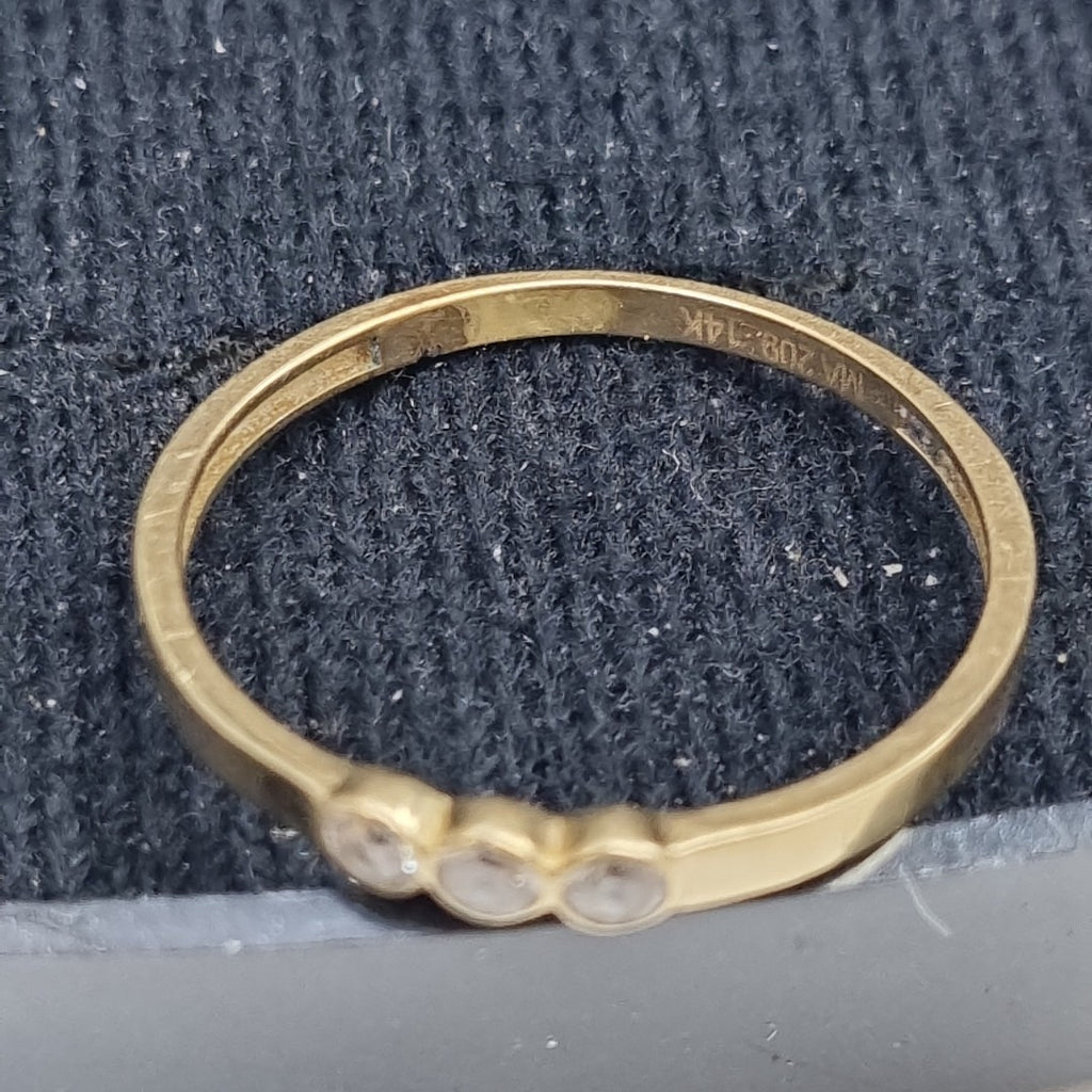 ANILLITO ORO 14 K 1 GRMS (SEMINUEVO)