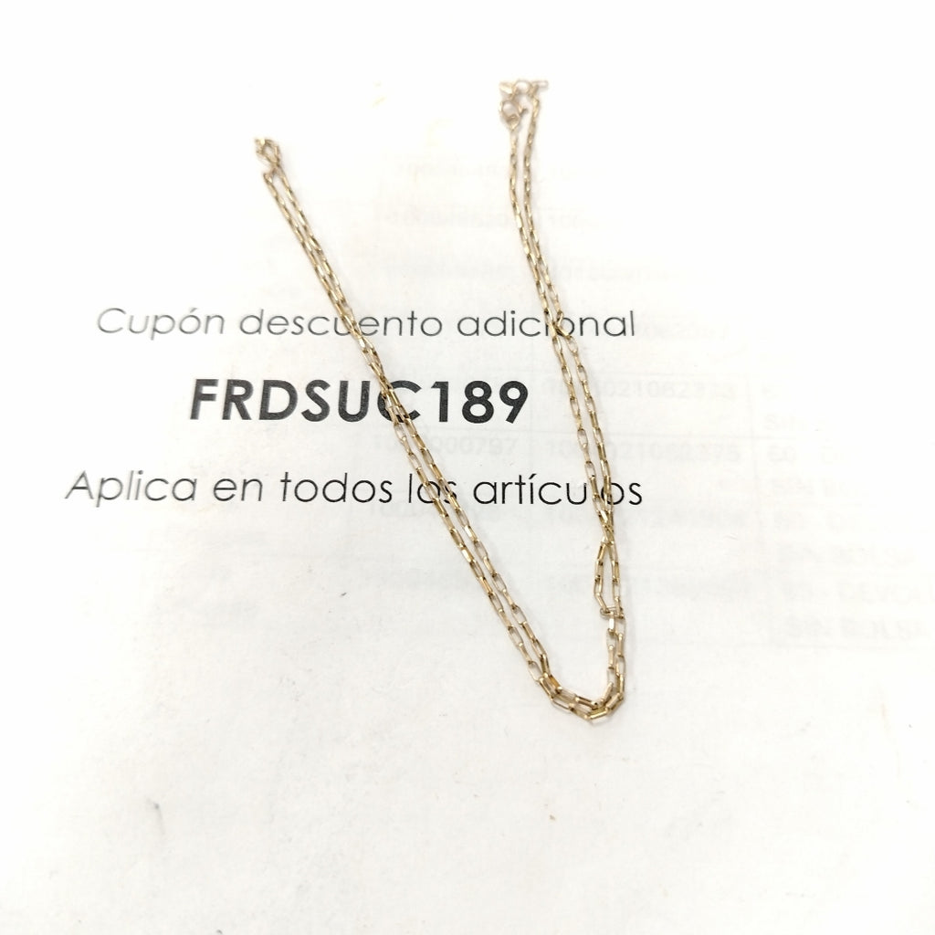 CADENA ORO 10 K 1.6 GRMS (SEMINUEVO)