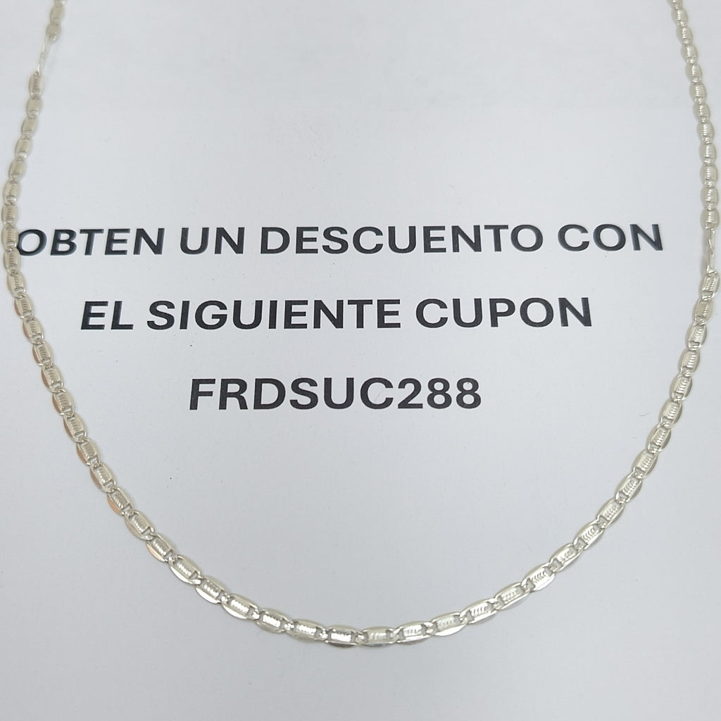 CADENA PLATA 6.9 GRMS (SEMINUEVO)