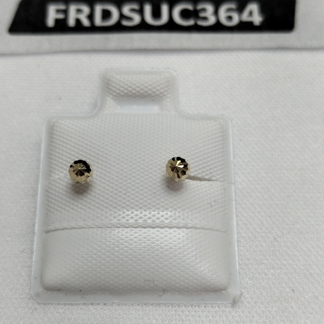 BROQUELES BROQUEL FIG HONGO 14K 0.17 GR (NUEVO)