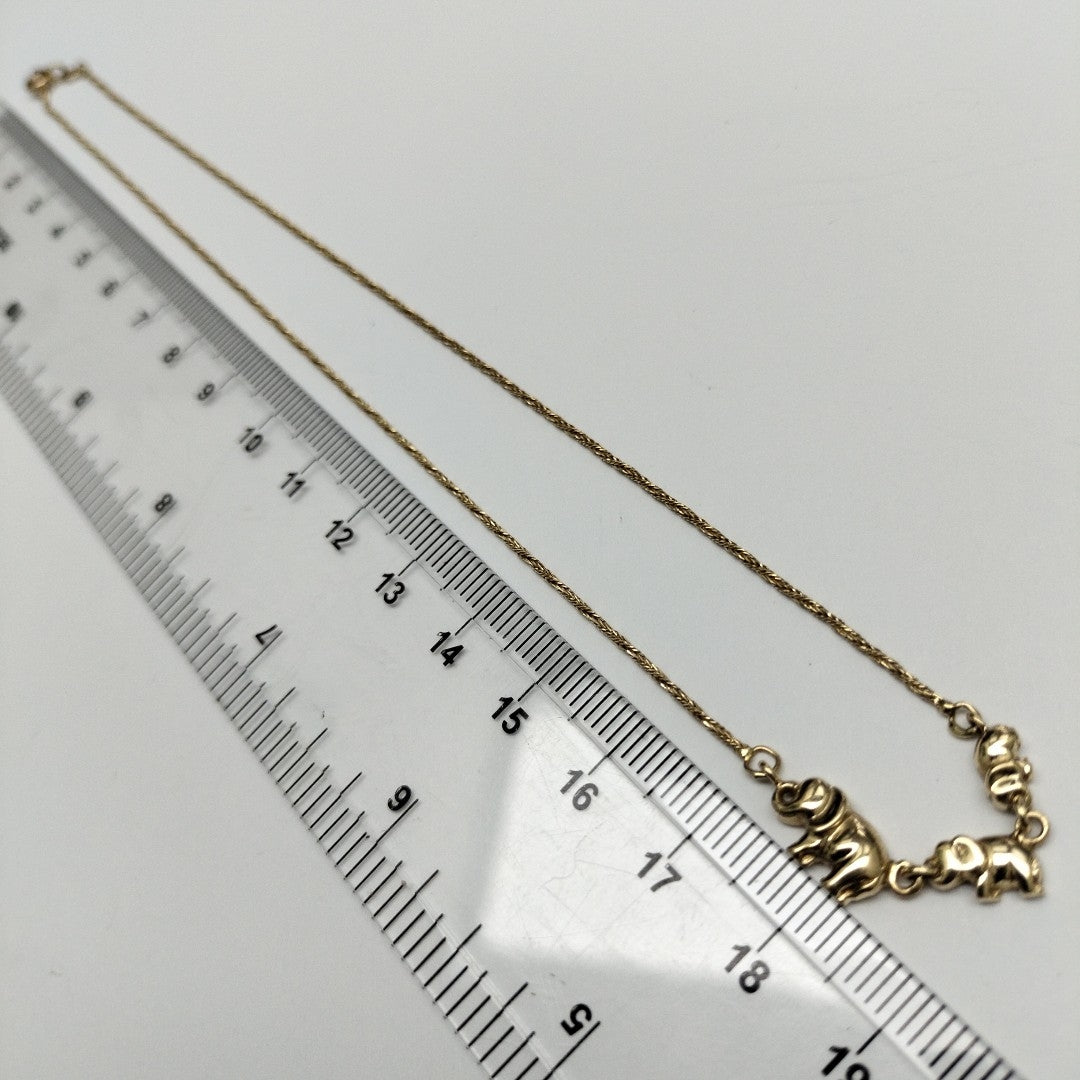 GARGANTILLA ORO 14 K 3,70 GRMS (SEMINUEVO)