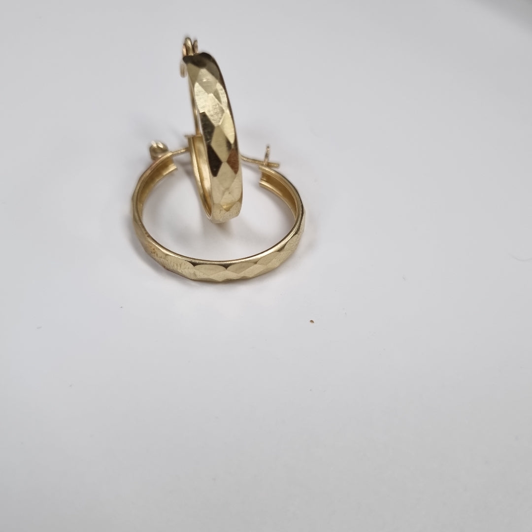 ARRACADAS PAR ORO 14 K 2,60 GRMS (SEMINUEVO)