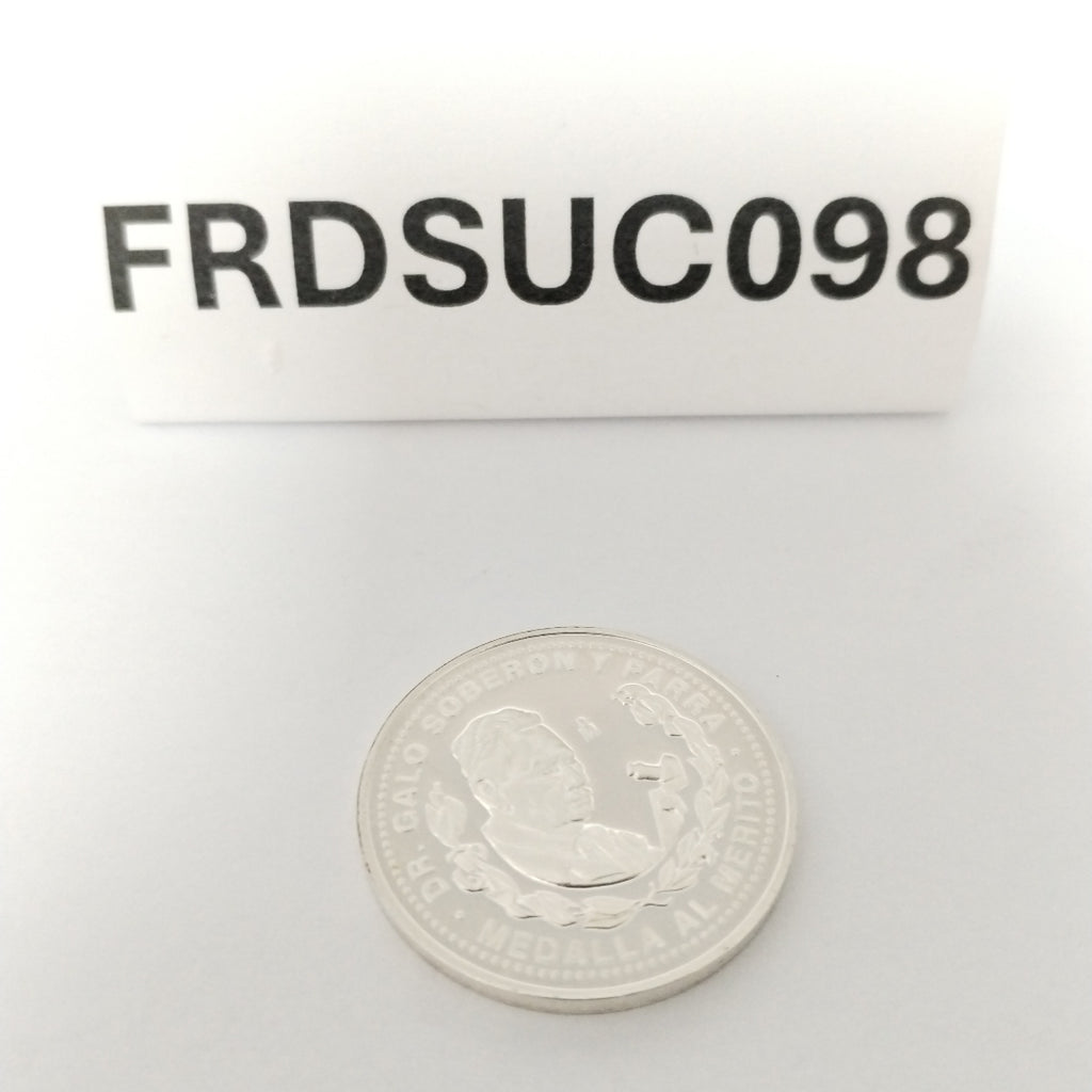 MEDALLA CONMEMORATIVA PLATA 8,60 GRMS (SEMINUEVO)