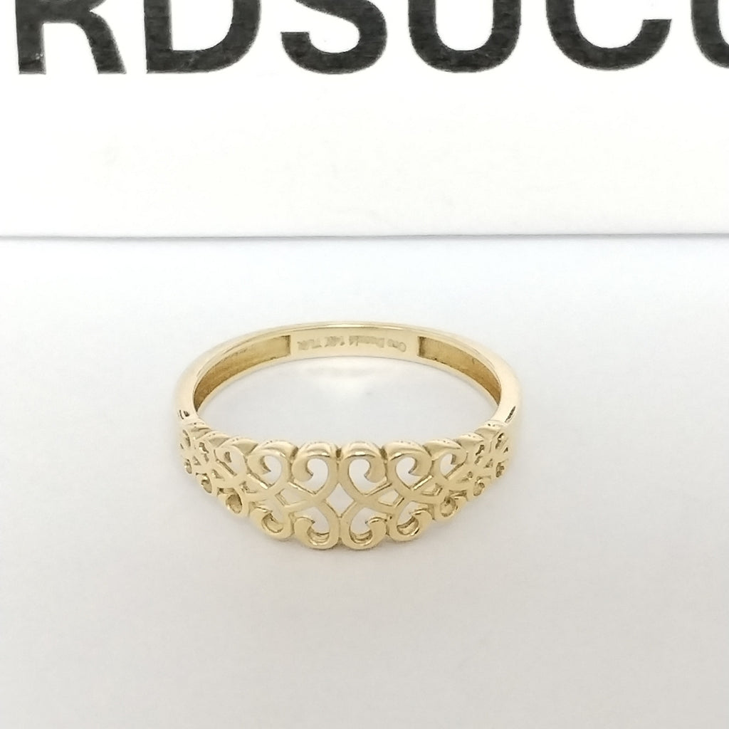 ANILLO ORO 14 K 1.3 GRMS (SEMINUEVO)