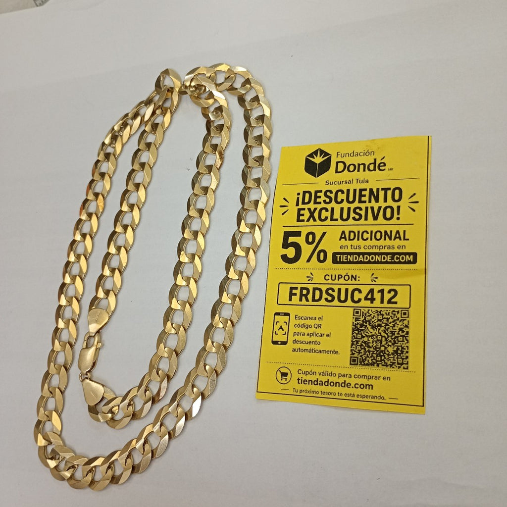 CADENA ORO 10 K 76.5 GRMS (SEMINUEVO)