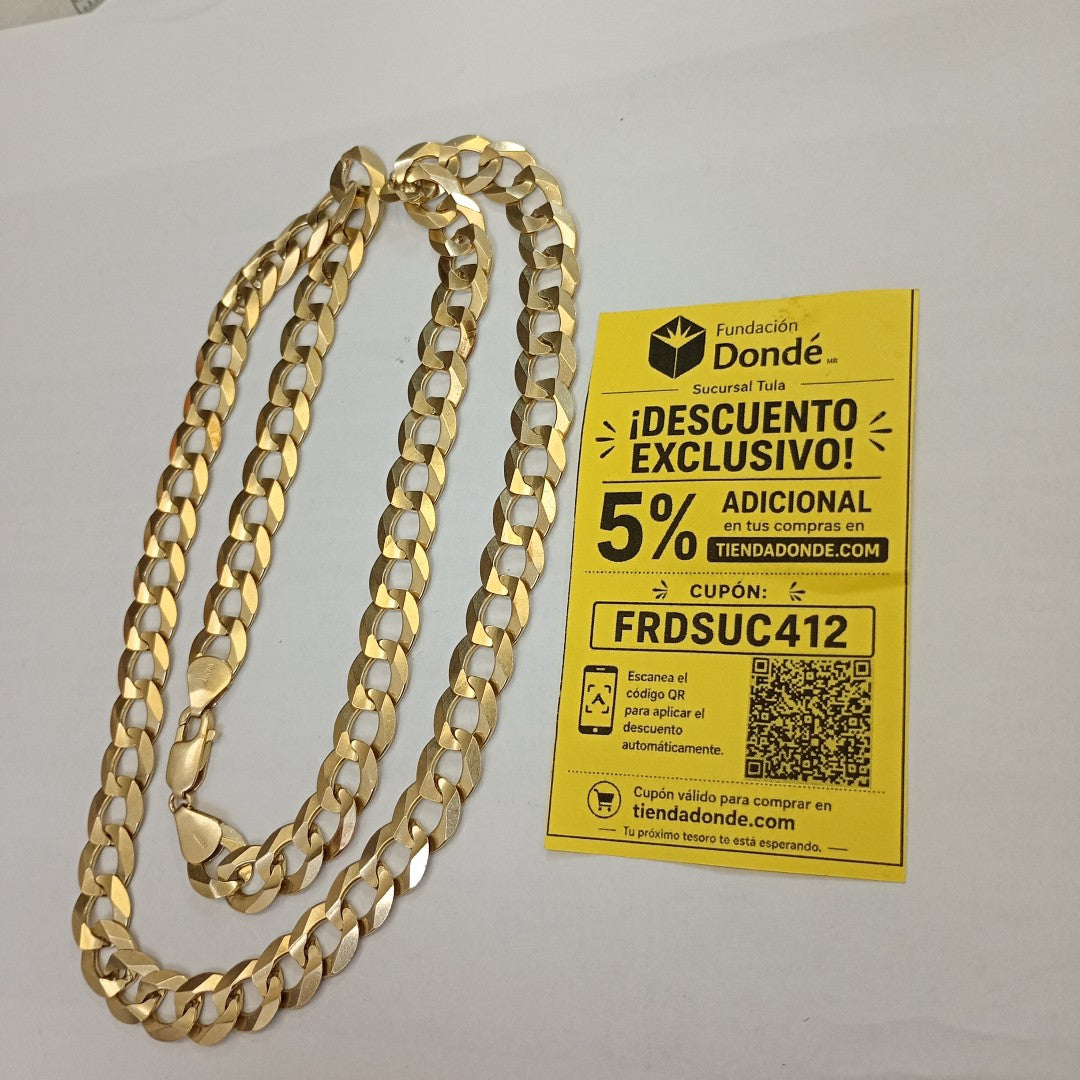 CADENA ORO 10 K 76.5 GRMS (SEMINUEVO)