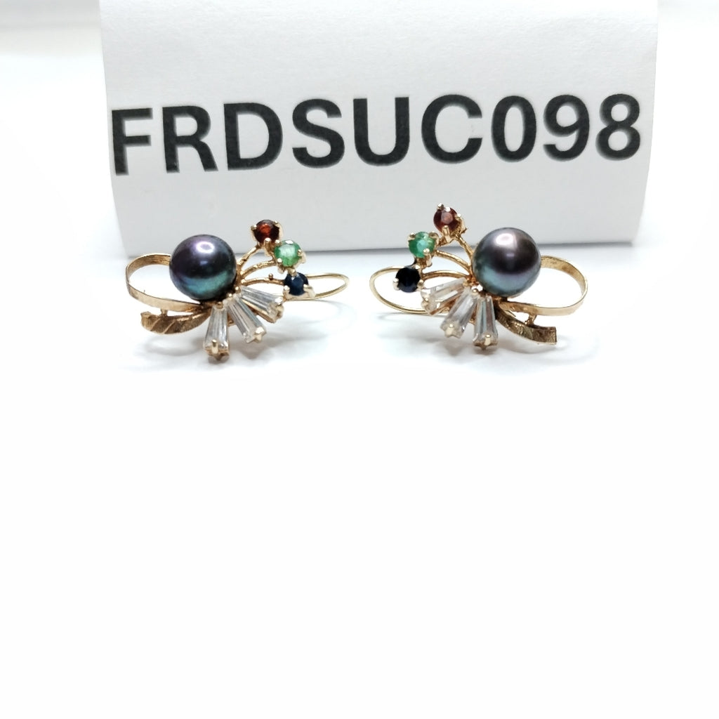 ARETES PAR ORO 8 K 3,60 GRMS (SEMINUEVO)