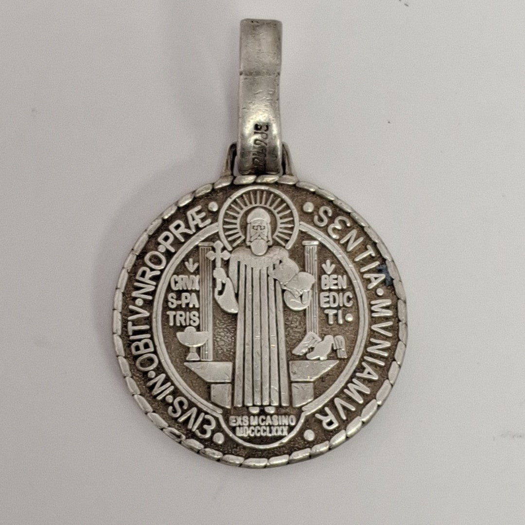 MEDALLA RELIGIOSA PLATA 10.9 GRMS (SEMINUEVO)
