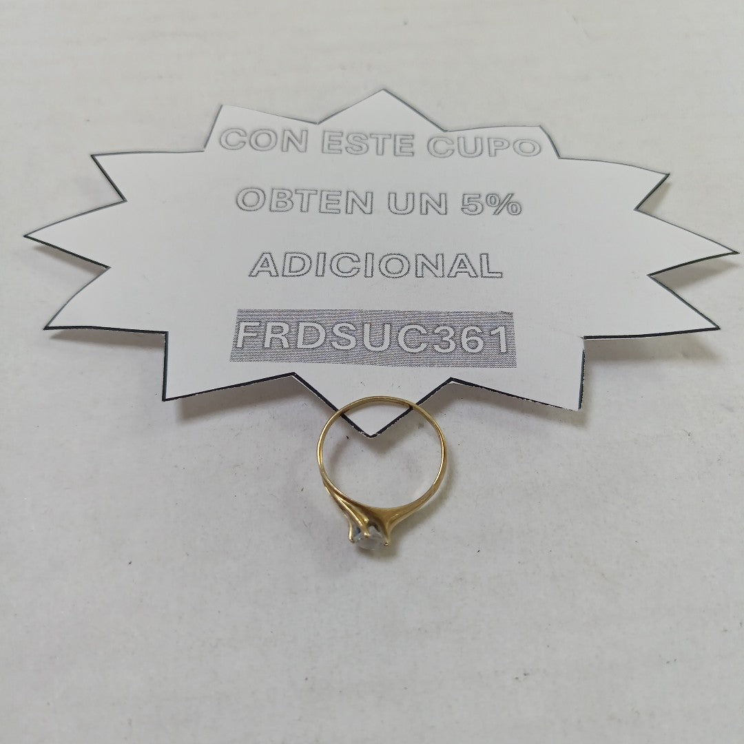 SOLITARIO ORO 14 K 1.2 GRMS (SEMINUEVO)