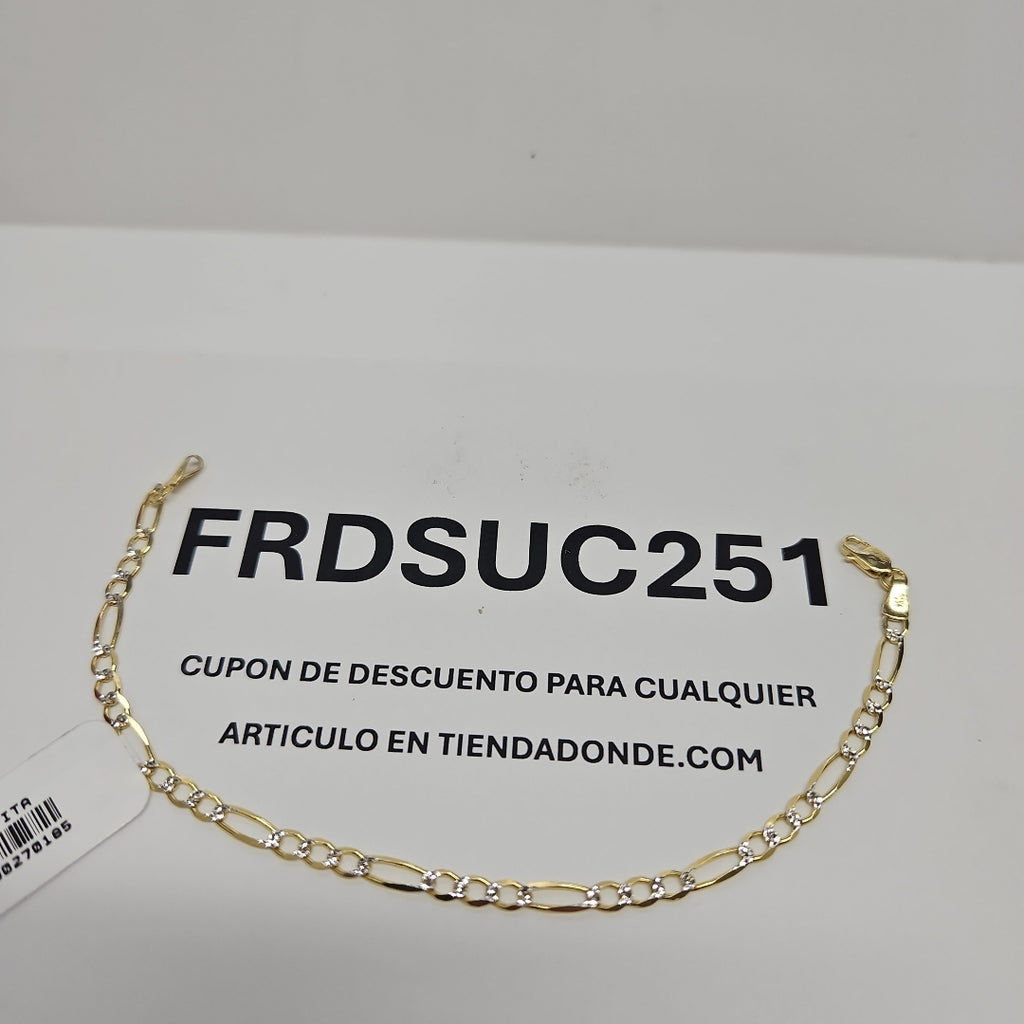 PULSERAS DAMA CARTIER 3 1 DIAMANTADA ORO 14K 2.6 (NUEVO)