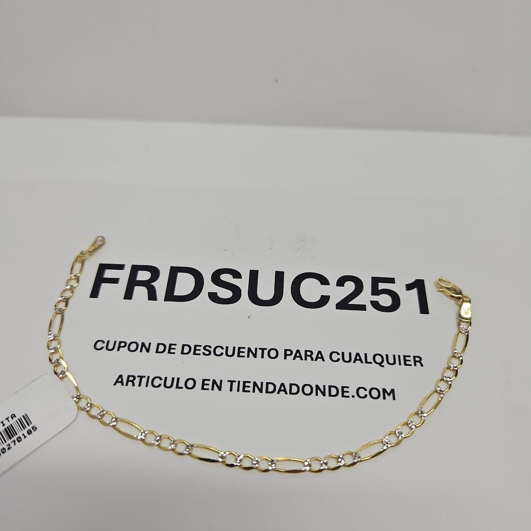 PULSERAS DAMA CARTIER 3 1 DIAMANTADA ORO 14K 2.6 (NUEVO)