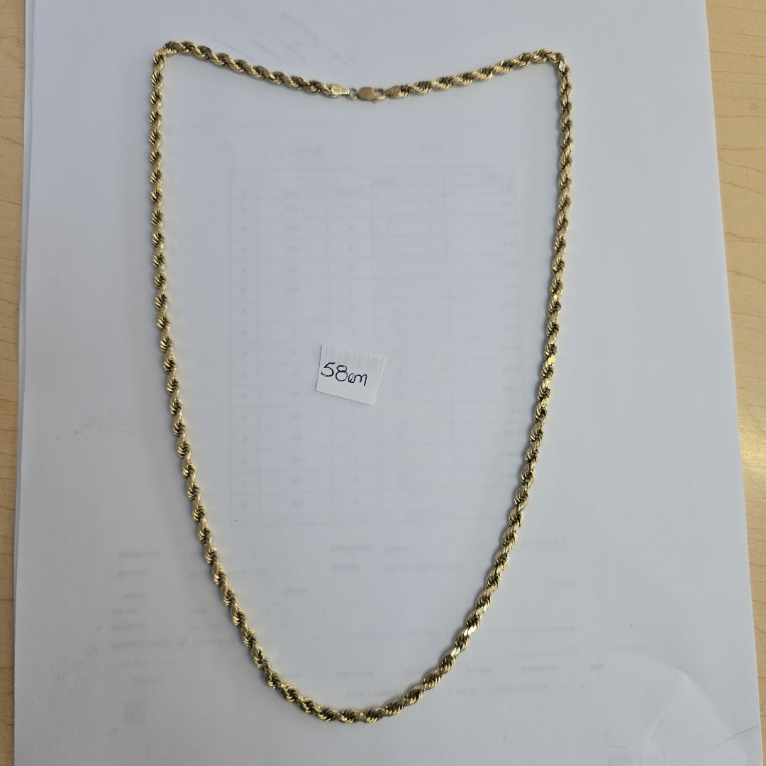 CADENA ORO 10 K 7.8 GRMS (SEMINUEVO)