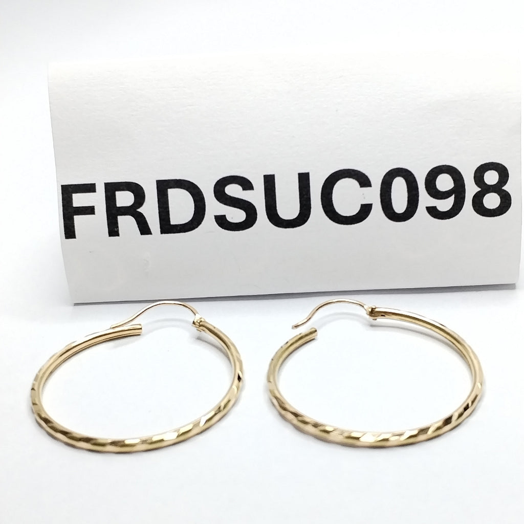 ARRACADAS PAR ORO 14 K 2.3 GRMS (SEMINUEVO)