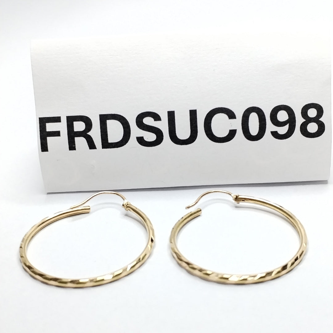 ARRACADAS PAR ORO 14 K 2.3 GRMS (SEMINUEVO)