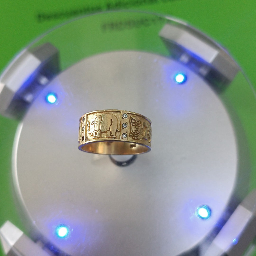 ANILLO ORO 10 K 4.3 GRMS (SEMINUEVO)