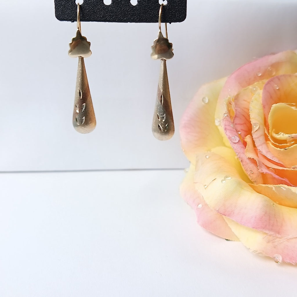 ARETES PAR ORO 10 K 3,50 GRMS (SEMINUEVO)