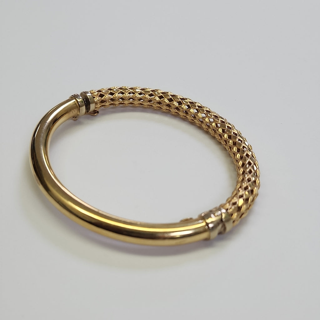 PULSERA RIGIDA ORO 18 K 16.4 GRMS (SEMINUEVO)
