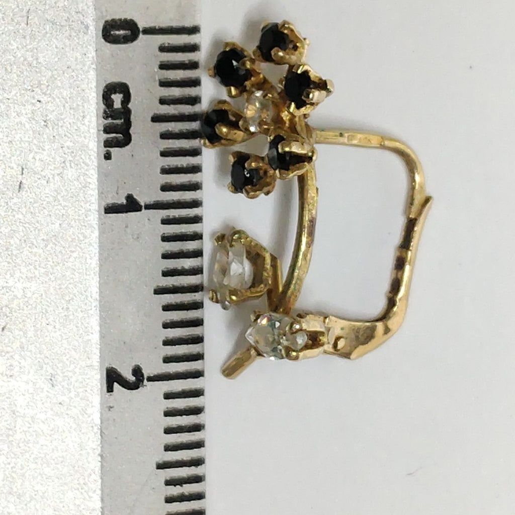ARETES PAR ORO 14 K 2,60 GRMS (SEMINUEVO)