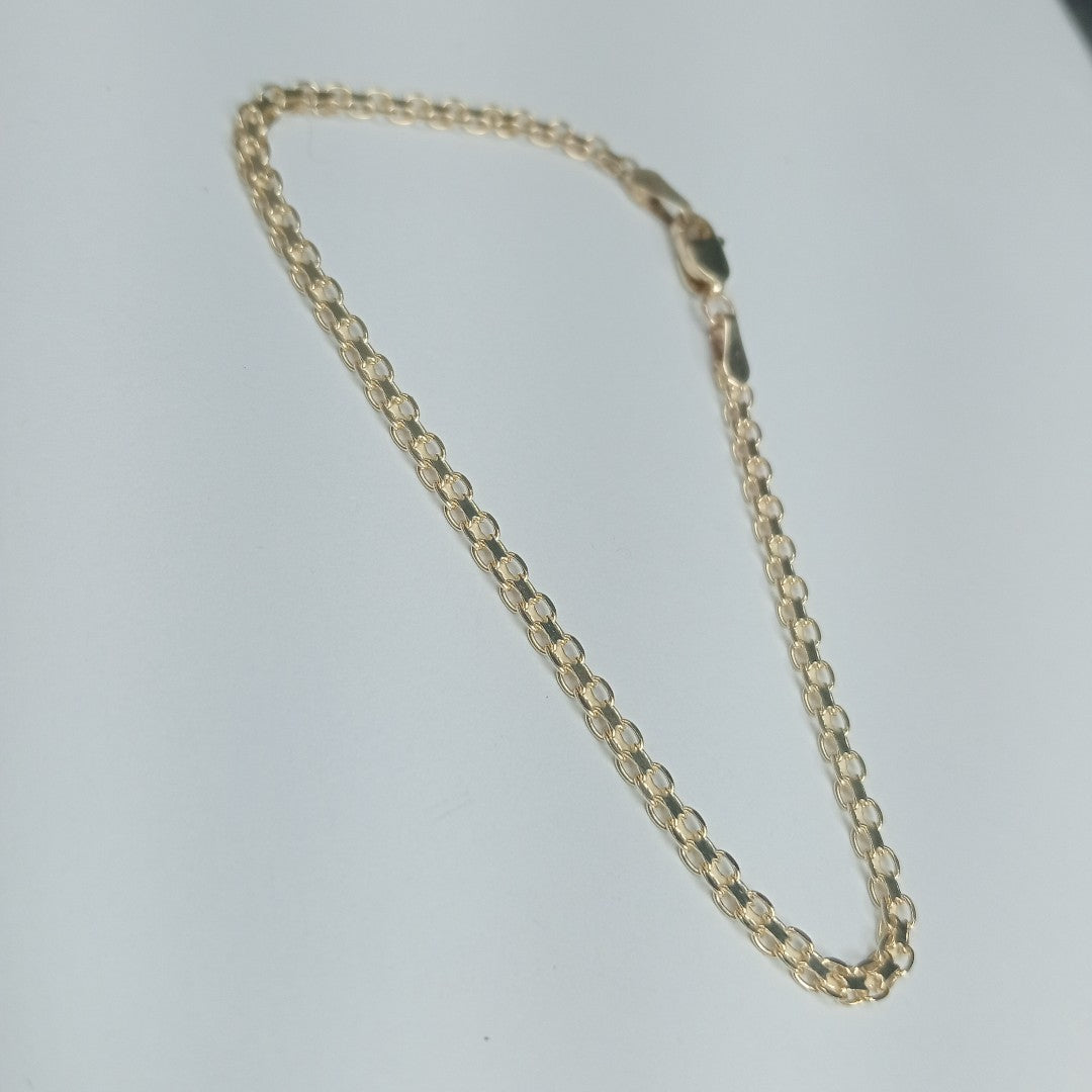 PULSERA BISMARK 14K 18 CM 2.4 GR (NUEVO)