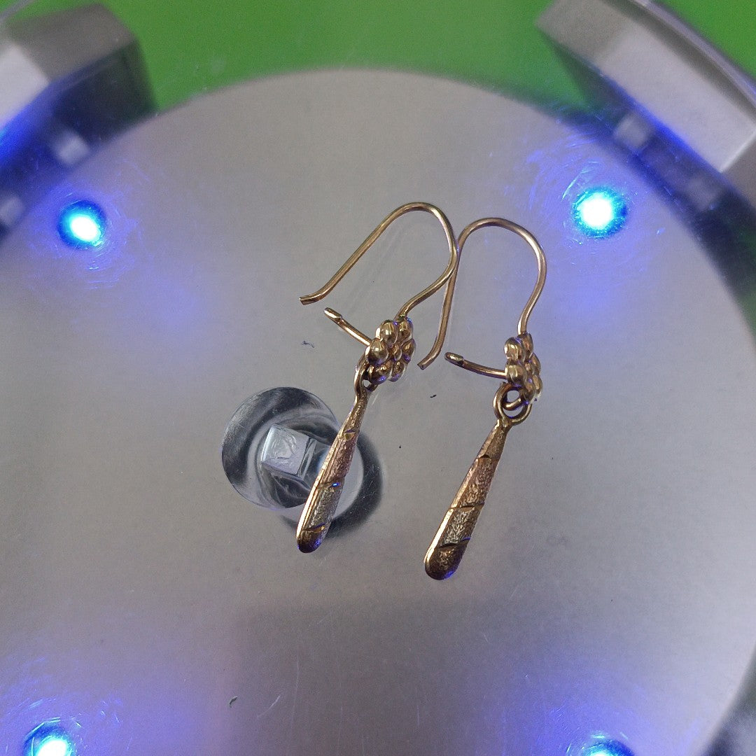 ARETES PAR ORO 10 K 1,00 GRMS (SEMINUEVO)