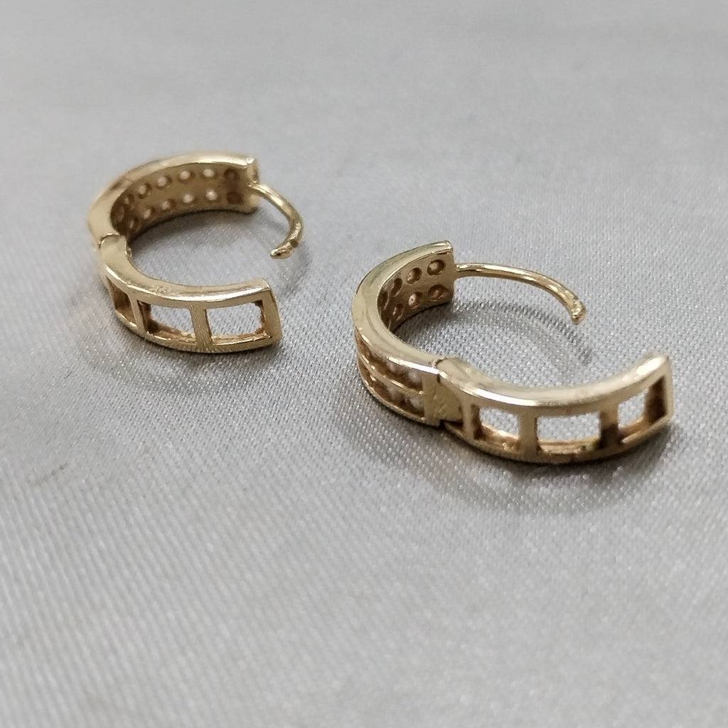 ARRACADAS PAR ORO 10 K 2,30 GRMS (SEMINUEVO)
