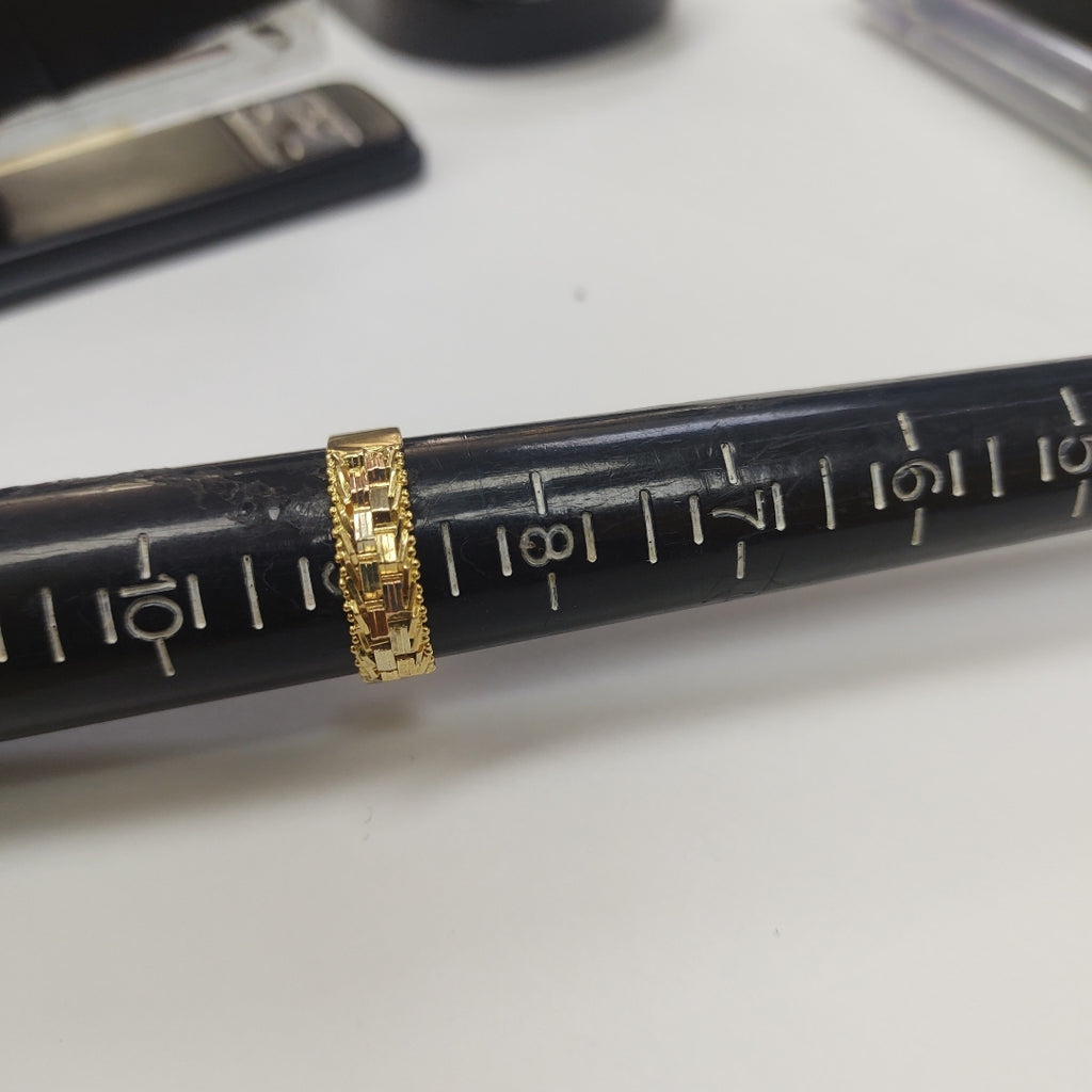 ANILLITO ORO COMBINADO 14 K 5,00 GRMS (SEMINUEVO)