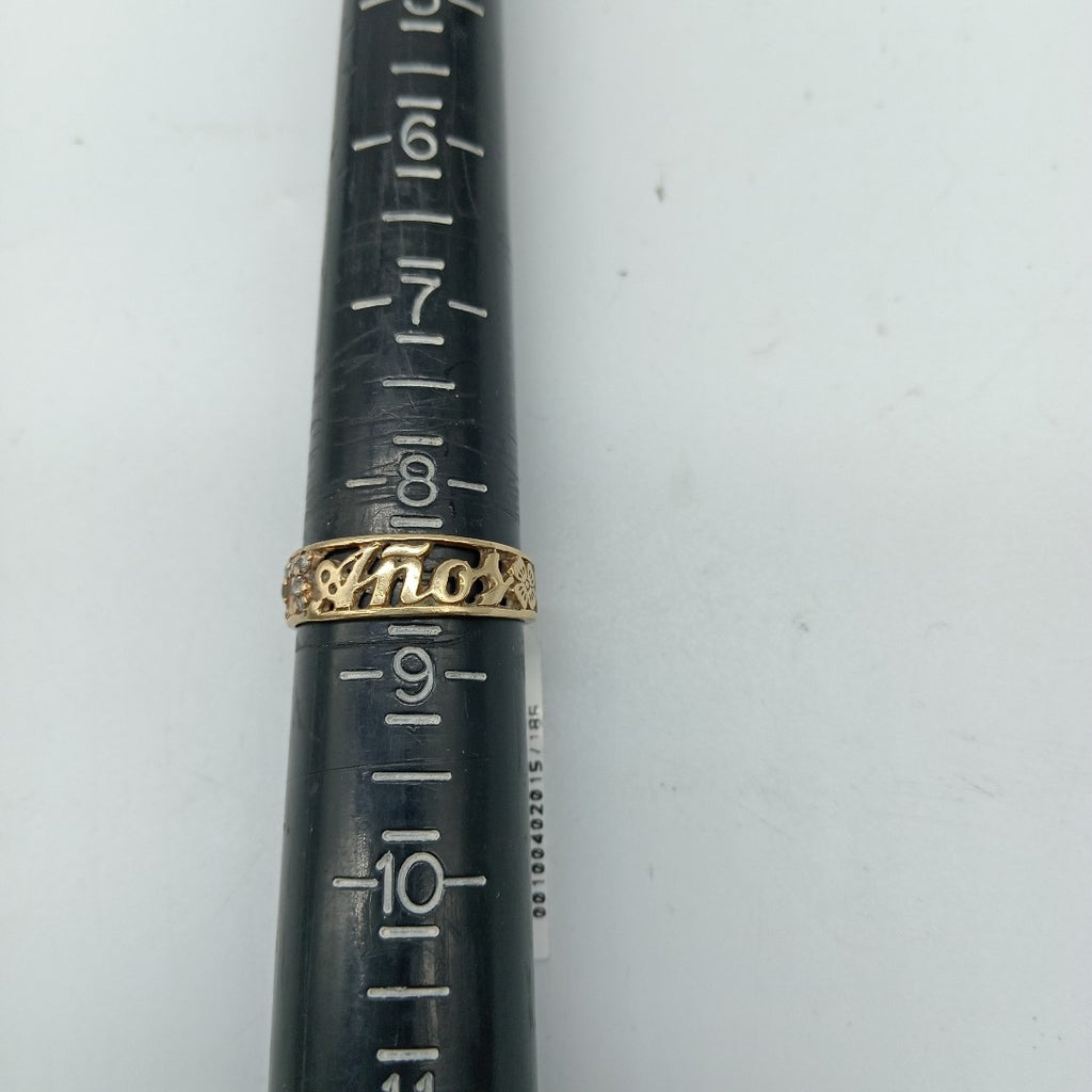 ANILLO ORO 10 K 2.8 GRMS (SEMINUEVO)