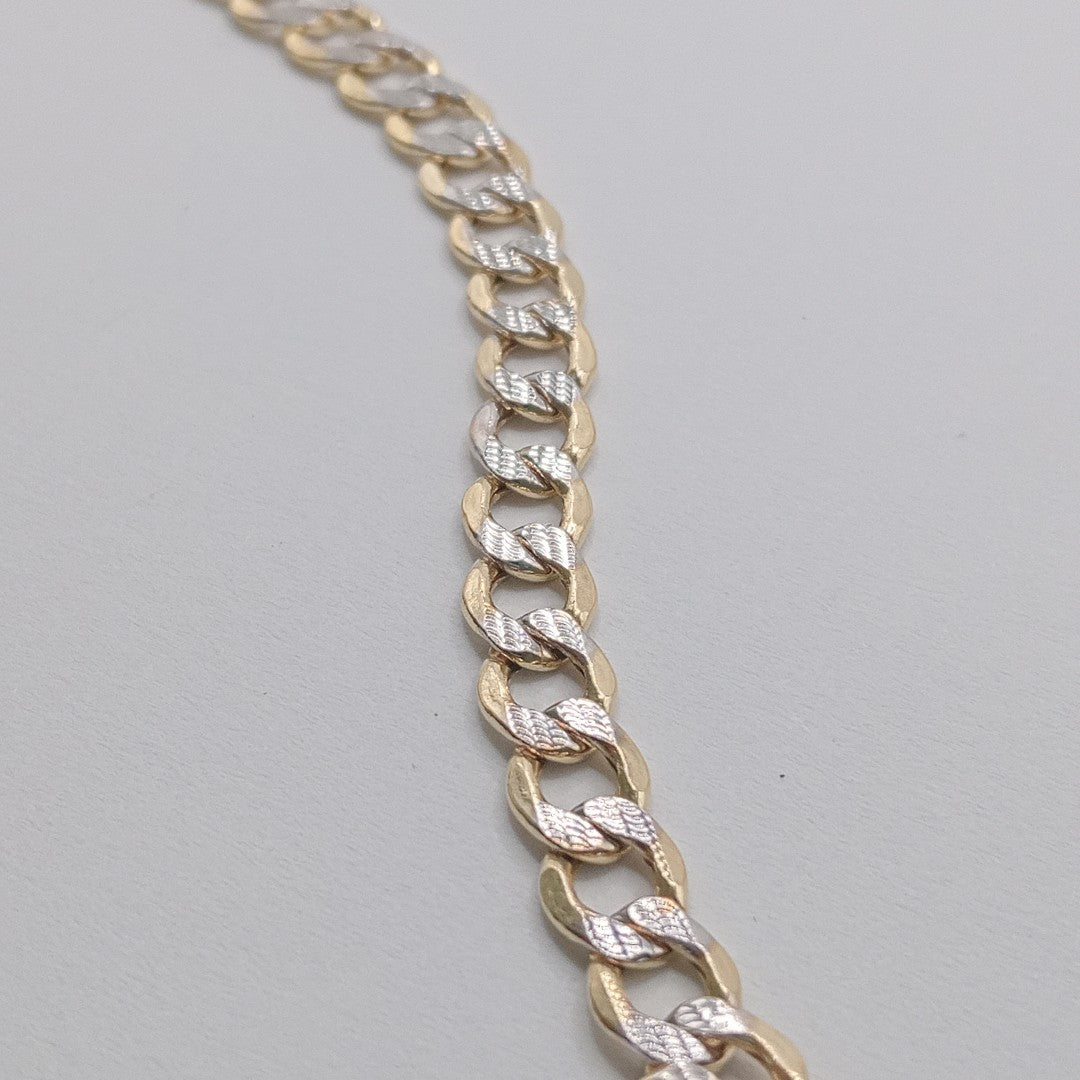 PULSERA ORO,RODIADO 10 K 5,70 GRMS (SEMINUEVO)