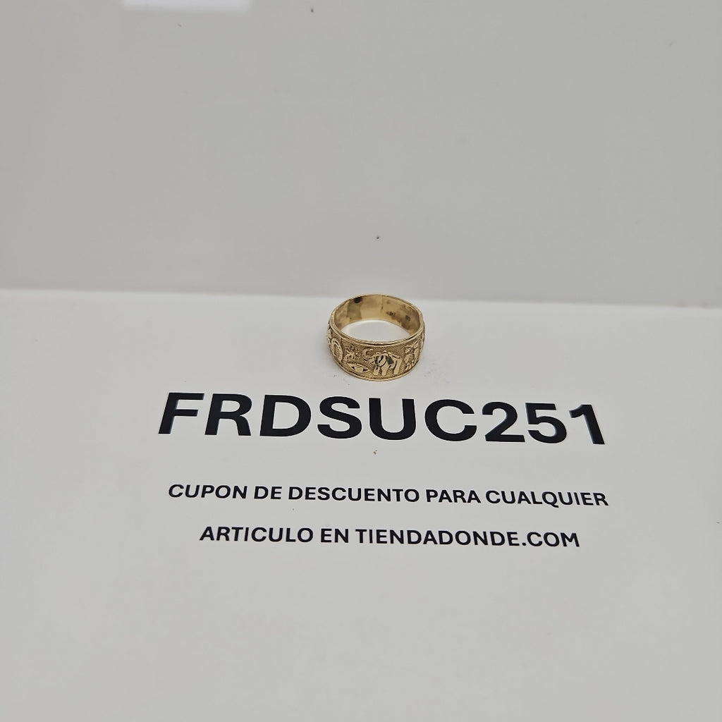 ARGOLLA DE LA SUERTE ORO 14 K 5,60 GRMS (SEMINUEVO)