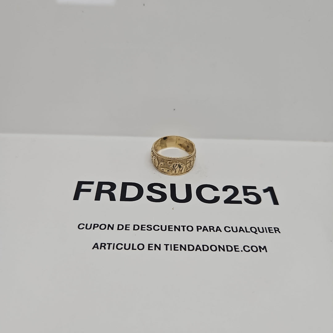 ARGOLLA DE LA SUERTE ORO 14 K 5,60 GRMS (SEMINUEVO)