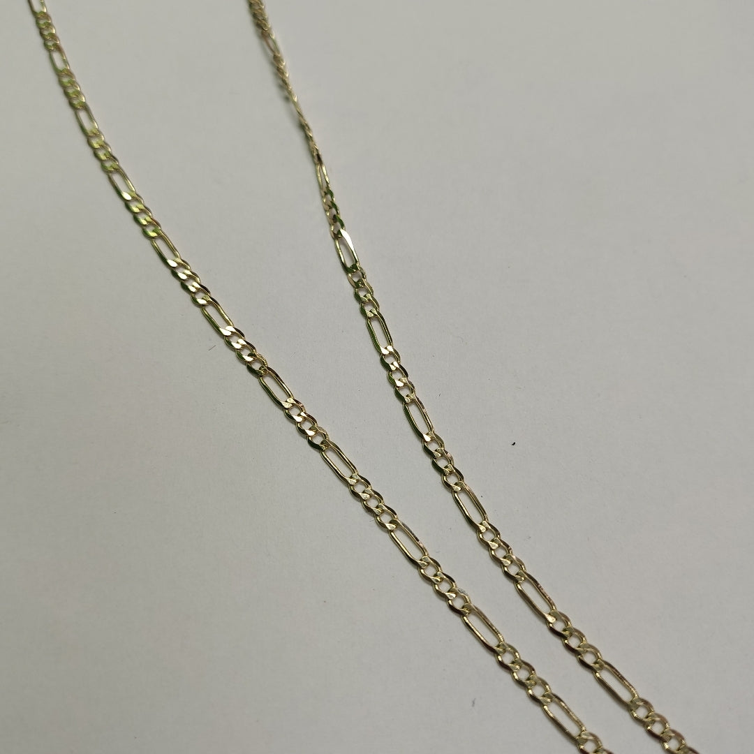 CADENA 3X1 14K 55 CM 5 GR (NUEVO)